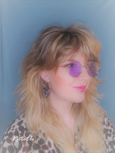 Load image into Gallery viewer, Roller Rink Vaporwave Triangle Earrings