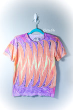 Load image into Gallery viewer, Zig Zag Flame Marbled Shirt-Youth Large