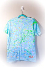 Load image into Gallery viewer, Retro Palm Tree Marbled Dot Shirt-Adult Large