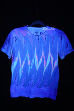 Load image into Gallery viewer, Zig Zag Flame Marbled Shirt-Youth Large