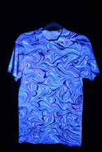 Load image into Gallery viewer, Flamingo Paradise Rainbow Marbled Shirt-Adult Small