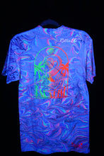 Load image into Gallery viewer, Flamingo Paradise Rainbow Marbled Shirt-Adult Small