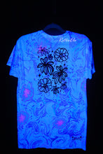 Load image into Gallery viewer, Wavy Flowers Marbled Shirt-Adult Medium