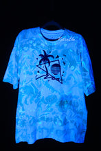 Load image into Gallery viewer, Retro Palm Tree Tropical Marbled Shirt-Adult XXL