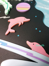 Load image into Gallery viewer, Midnight Wave-Acrylic Art Wall Hanging