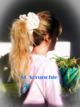 Load image into Gallery viewer, Heart Handmade Cotton XL Scrunchie