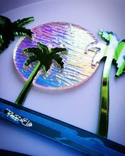 Load image into Gallery viewer, Nostalgic Paradise-Made To Order-Round Acrylic Wall Art Hanging