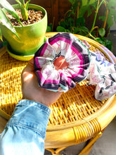 Load image into Gallery viewer, Heart Handmade Cotton Small Scrunchie