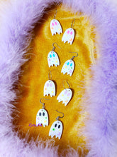 Load image into Gallery viewer, Mini White Ghost Earrings | Different Colors!