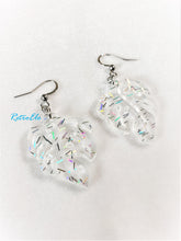 Load image into Gallery viewer, Mini Tropical Monstera Leaf Earrings | More Colors!