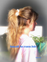 Load image into Gallery viewer, Heart Handmade Cotton Small Scrunchie