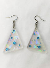 Load image into Gallery viewer, 80s Star Triangle Geometric Earrings