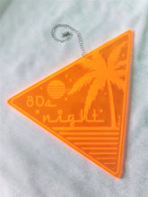 Load image into Gallery viewer, 80s Night-Vaporwave Acrylic Art Wall Hanging Triangle