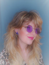 Load image into Gallery viewer, Mini 80s Inspired Chunky Glitter Triangle Studs | More Colors!