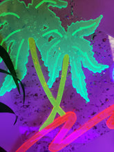 Load image into Gallery viewer, 80s Paradise Beach-Vaporwave Acrylic Art Wall Hanging Triangle