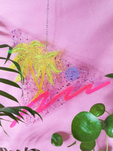 Load image into Gallery viewer, 80s Paradise Beach-Vaporwave Acrylic Art Wall Hanging Triangle