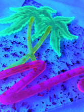 Load image into Gallery viewer, 80s Paradise Beach-Vaporwave Acrylic Art Wall Hanging Triangle