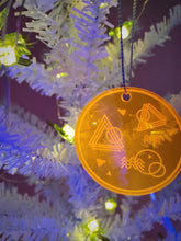 Load image into Gallery viewer, 6 Pack-Vaporwave City-Mini Ornaments