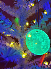 Load image into Gallery viewer, 6 Pack-Vaporwave City-Mini Ornaments