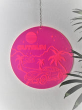 Load image into Gallery viewer, Outrun Desert-Blacklight Acrylic Art Wall Hanging