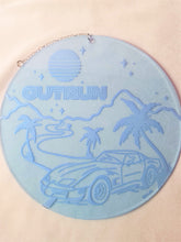 Load image into Gallery viewer, Outrun Desert-Blacklight Acrylic Art Wall Hanging