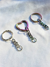 Load image into Gallery viewer, Fluorescent Radical! Heart Keychain