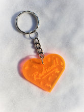 Load image into Gallery viewer, Fluorescent Radical! Heart Keychain