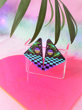 Load image into Gallery viewer, State of Mind Vaporwave Stud Geometric Earrings