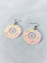 Load image into Gallery viewer, Mini Iridescent CD Earrings
