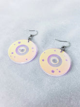 Load image into Gallery viewer, Mini Iridescent CD Earrings