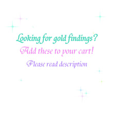 Load image into Gallery viewer, Conversion for 14k Gold Plated for RetroElo Earrings! 1 Set of Hooks