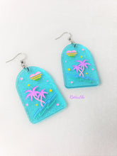 Load image into Gallery viewer, Bliss Beach Tropical Earrings
