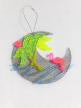 Load image into Gallery viewer, Mini Blacklight Wall Art-1980s Los Angeles