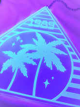 Load image into Gallery viewer, Personalized Year Sign-Vaporwave Engraved Acrylic Art Wall Hanging

