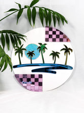 Load image into Gallery viewer, Nostalgic Paradise-Made To Order-Round Acrylic Wall Art Hanging
