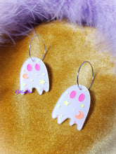 Load image into Gallery viewer, Mini White Ghost Earrings | Different Colors!
