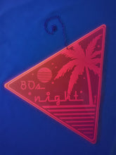 Load image into Gallery viewer, 80s Night-Vaporwave Acrylic Art Wall Hanging Triangle
