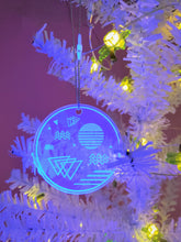 Load image into Gallery viewer, 6 Pack-Vaporwave City-Mini Ornaments
