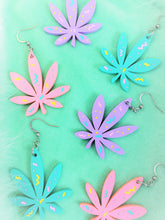 Load image into Gallery viewer, Retro Mary Jane Leaf Earrings
