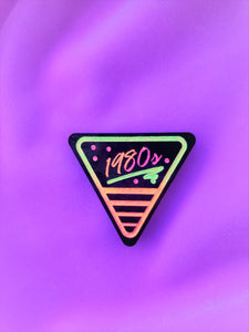1980s Triangle Pin