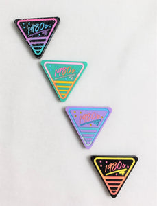 1980s Triangle Pin