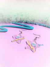 Load image into Gallery viewer, Dreamwave Star Earrings
