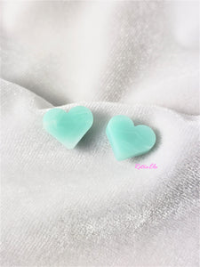 Mini Heart Studs | More Colors!