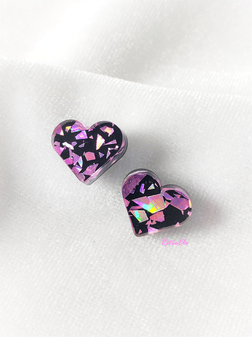 Mini Heart Studs | More Colors!