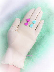 Mini Heart Studs | More Colors!